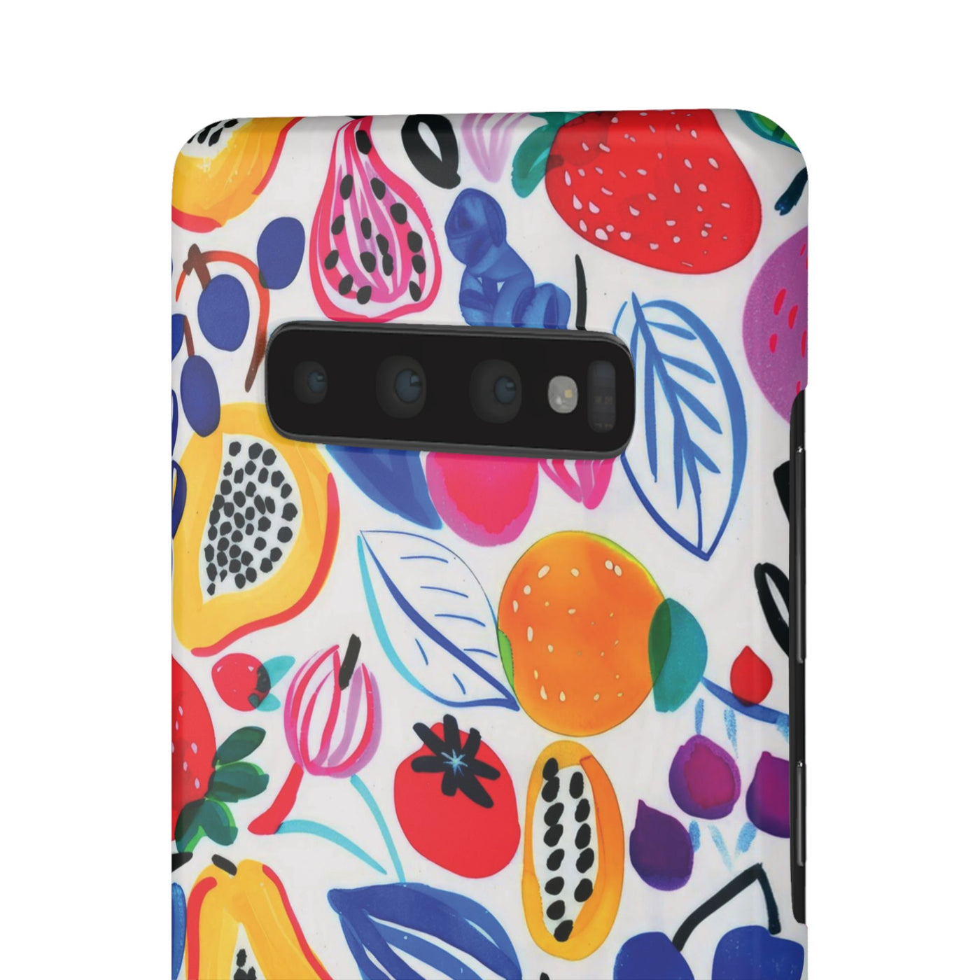 Snap Summer Fruit Gift for Her Cute Phone Cases for Samsung Galaxy S24, S23, S22, S21, S20, Plus, Ultra, Iphone 16, 15, 14, Pro and Max