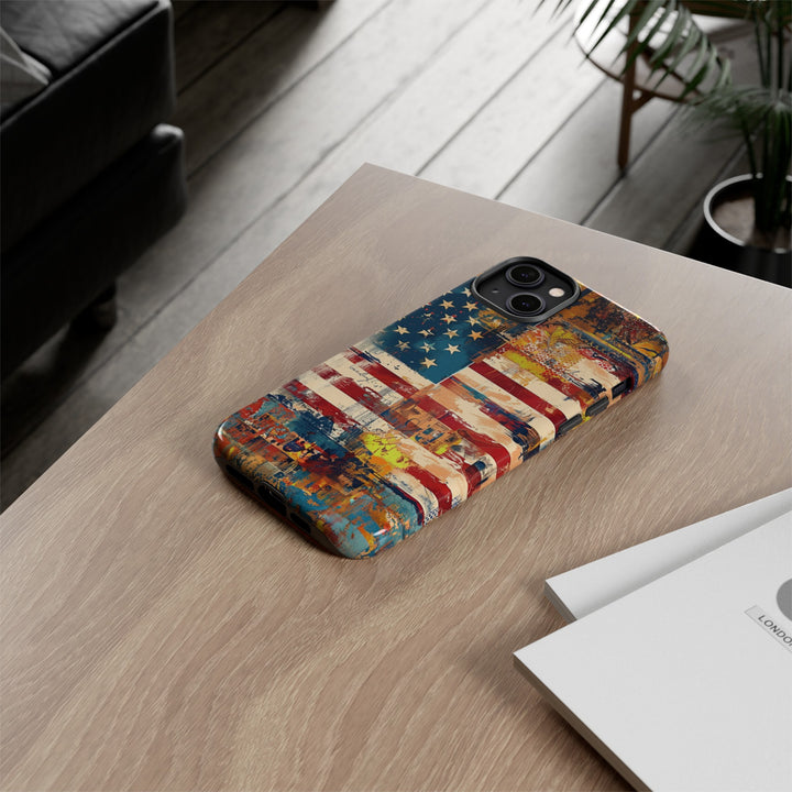 Impact Resistant, American Flag, Cute Phone Cases for Samsung S24, S23, S22, S21, IPhone 15 pro Iphone 14 pro Iphone 13 IPhone 12 Iphone 11 - Studio40ParkLane