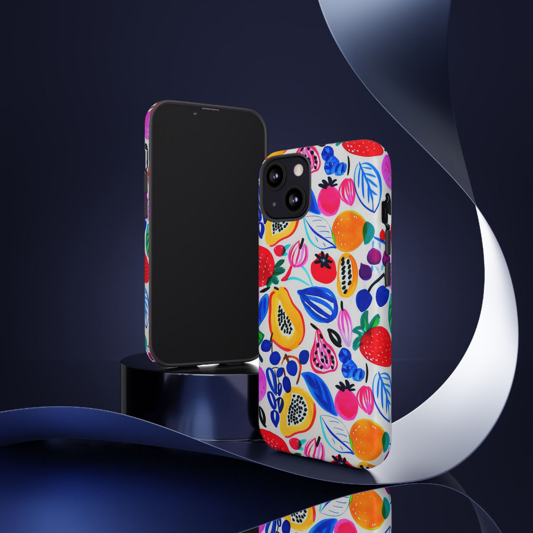 Summer Fruit Cute Tough Phone Case - For Apple iPhone 17, 16 Pro Max, 15 Pro Max, 14 Plus 13 Pro 12, Samsung Galaxy S26, S25, S24 Plus Ultra