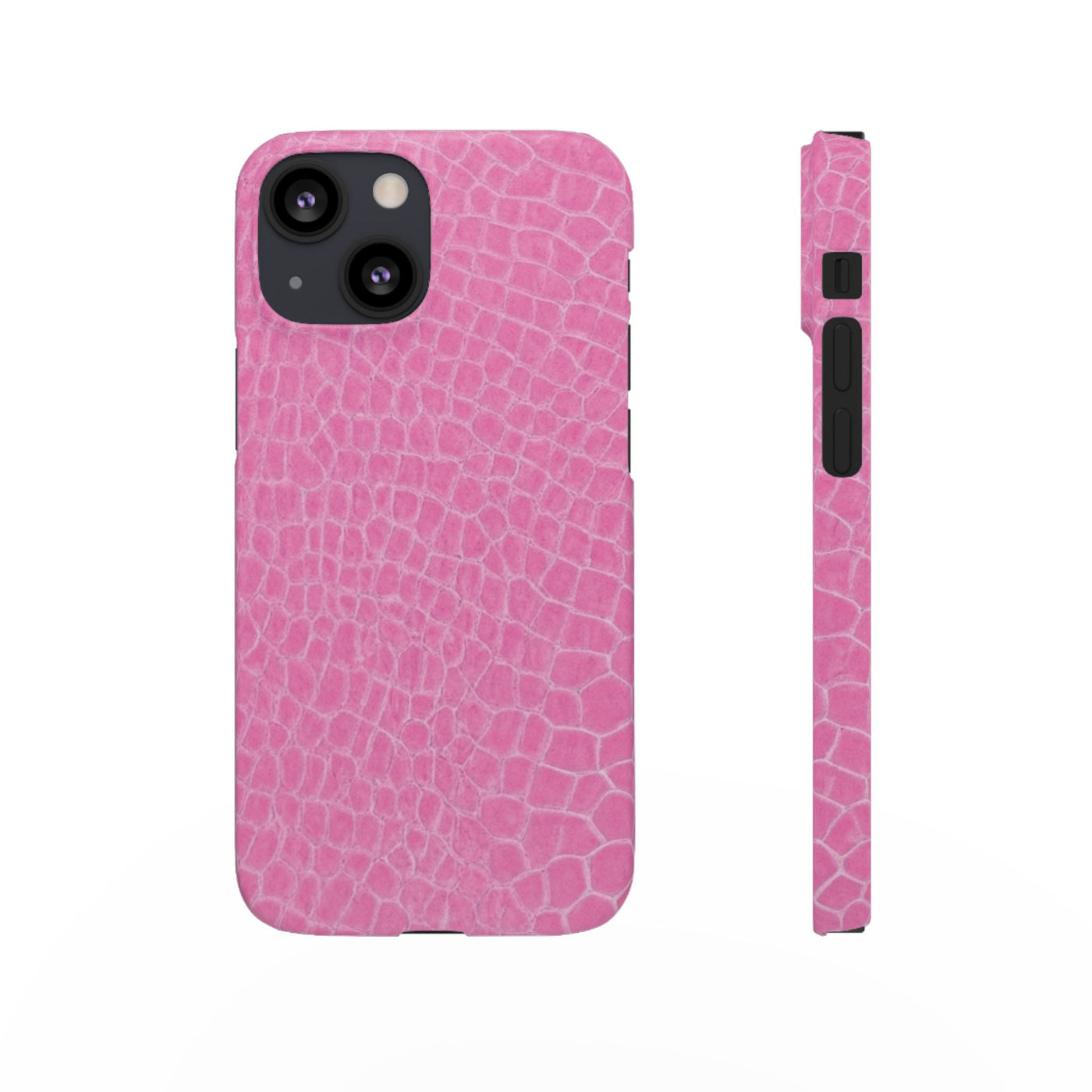 Snap Non Leather Pink Color Pattern Gift for Her Cute Phone Cases for Samsung Galaxy S24, S23, S22, S21, S20, Plus, Ultra, Iphone 16, 15, 14, Pro and Max - Studio40ParkLane