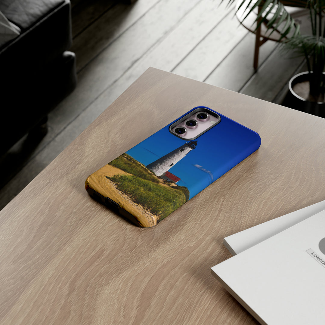 Cute Samsung Phone Case | Aesthetic Samsung Phone Case | Lighthouse Beach | Galaxy S23, S22, S21, S20 | Luxury Double Layer | Cool - Studio40ParkLane