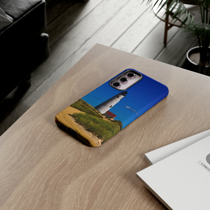 Cute Samsung Phone Case | Aesthetic Samsung Phone Case | Lighthouse Beach | Galaxy S23, S22, S21, S20 | Luxury Double Layer | Cool - Studio40ParkLane