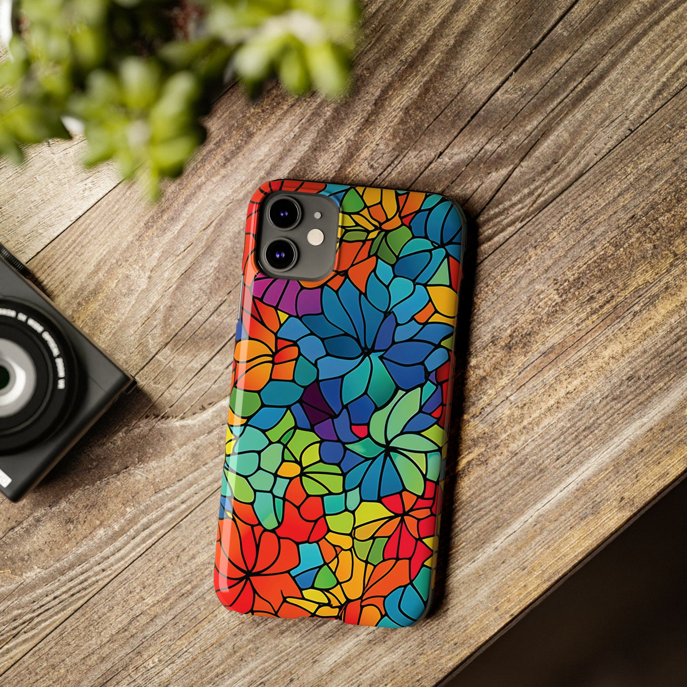 Slim Window Style Mosaic Gift for Her Cute Phone Cases for Iphone 16 Case | iPhone 15 Case | iPhone 15 Pro Max Case, Iphone 14, Iphone 14 Pro Max, Iphone 13