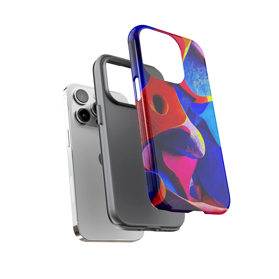 Impact Resistant, Abstract Shapes, Cute Phone Cases for Samsung S24, S23, S22, S21, IPhone 15 pro Iphone 14 pro Iphone 13 IPhone 12 Iphone 11 - Studio40ParkLane