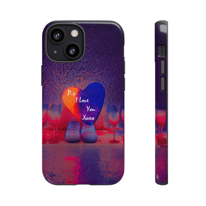 Cute Samsung Case | Cool Iphone Case | PS I love You - Heart, Samsung S24, S23, S22, S21, IPhone 15 Case | Iphone 14 Case, Iphone 13 Case - Studio40ParkLane