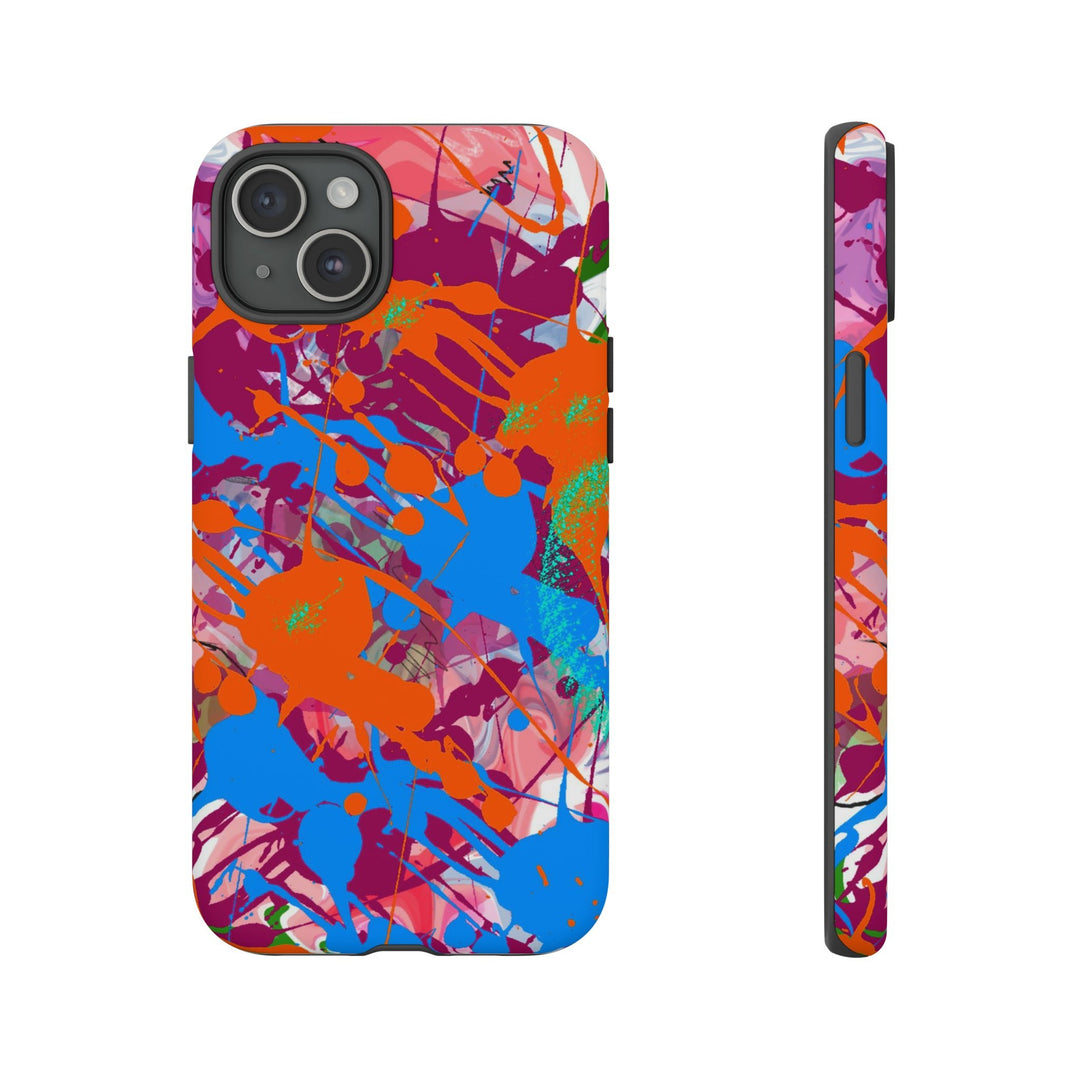 Cute IPhone Case | iPhone 15 Case | iPhone 15 Pro Max Case, Iphone 14 Case, Iphone 14 Pro Max Case IPhone Case for Art Lovers Fall Paint Splash - Studio40ParkLane