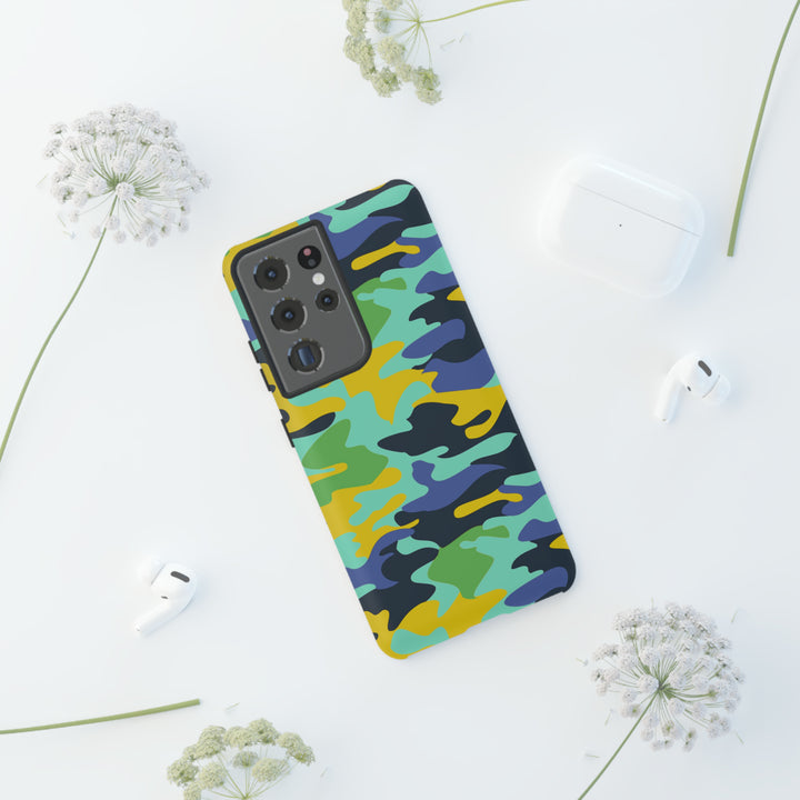 Cute Phone Cases | Aesthetic Phone Cases | For Galaxy S23, S22, S21, S20 | Late Spring Camouflage, Protective Phone Case - Studio40ParkLane