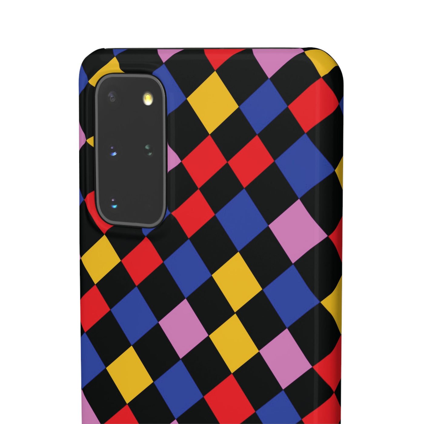 Colorful Checkerboard Cute Phone Case - Sleek Snap - for iPhone 16 15 14 13 12 11 Max Pro Plus Samsung Galaxy S24 S23 S22 S21 S20 Plus Ultra - Studio40ParkLane
