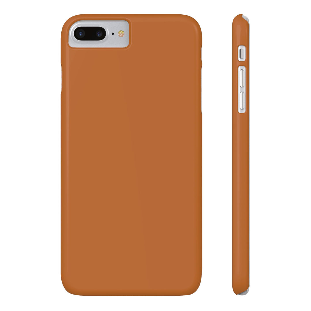 Slim Red Rust Brown Gift for Her Aesthetic Cute Phone Case for Iphone 16 - | iPhone 15 Pro Max Case | iPhone 14 Case 13 12 11 10 9 8 7 - Studio40ParkLane