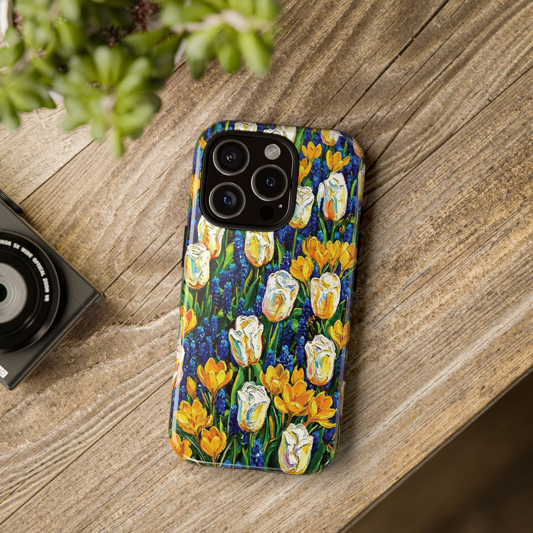 Tough Cute Spring Flowers Phone Case, for IPhone 17 Pro Max | Iphone 17 Air, Iphone 16, IPhone 15, 14 13 12, Samsung Galaxy S26, S25, S24, S23 - Studio40ParkLane