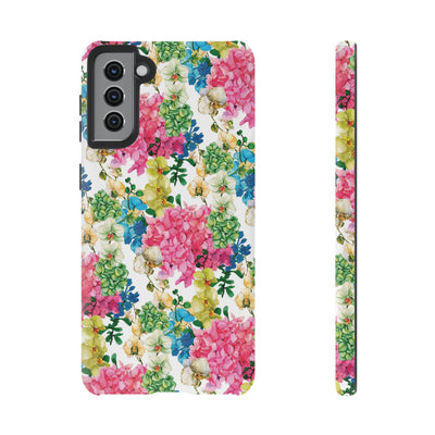 Premium Tough Spring Flowers Cute Phone Cases for Samsung S24, S23, S22, S21, S20, Plus and Ultra, Iphone 16 Pro Max,15, 14, 13, 12, 11, 10 - Studio40ParkLane