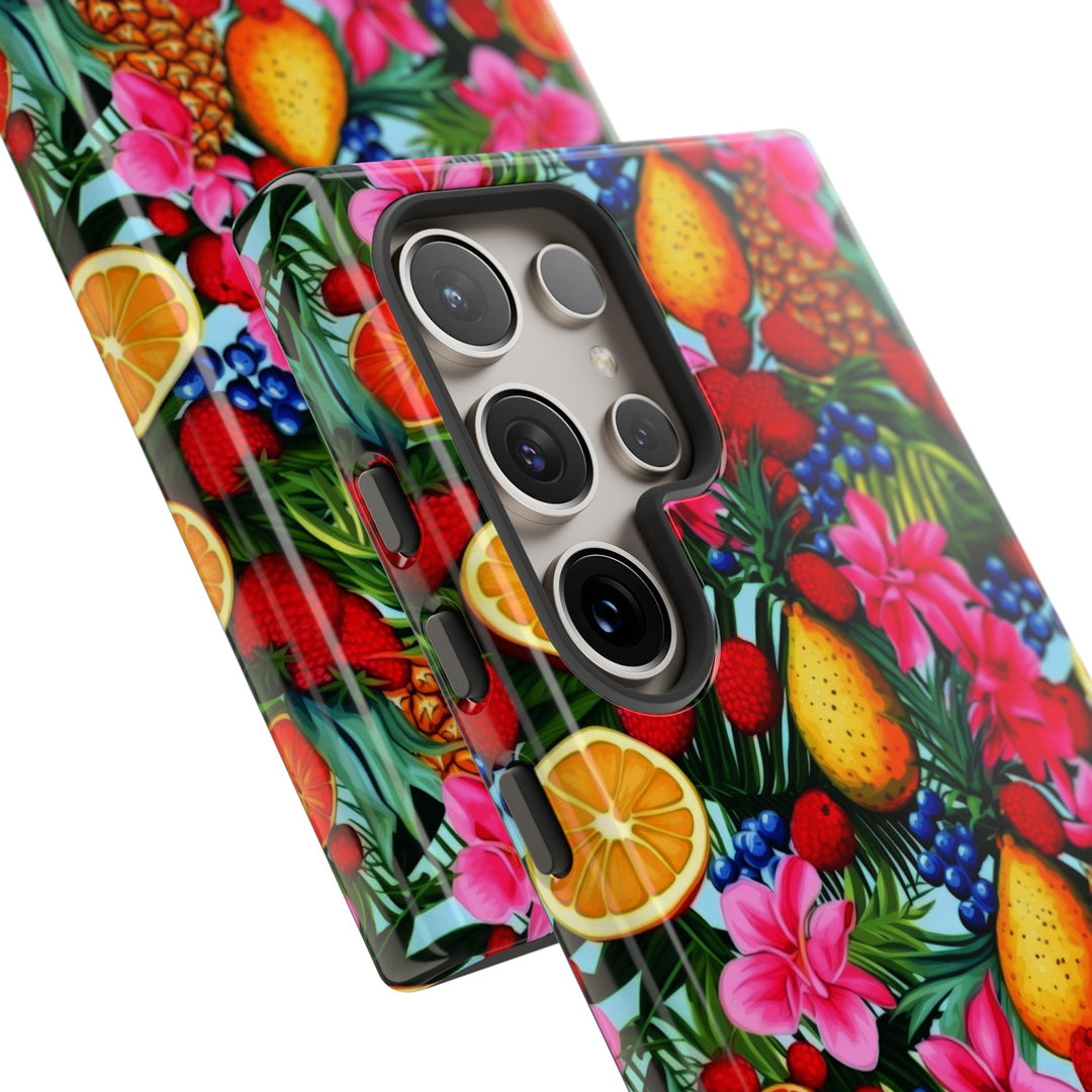 Cute Samsung Case | Cool Iphone Case | Summer Mixed Fruit, Samsung S24, S23, S22, S21, IPhone 15 Case | Iphone 14 Case, Iphone 13 Case - Studio40ParkLane