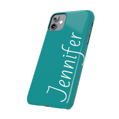 Personalized Initial Name Custom Slim Phone Cases for Iphone 16 Pro Max | iPhone 15 Case | iPhone 15 Pro Max Case, Iphone 14, 13, 12, 11, 10, 8, 7 - Studio40ParkLane