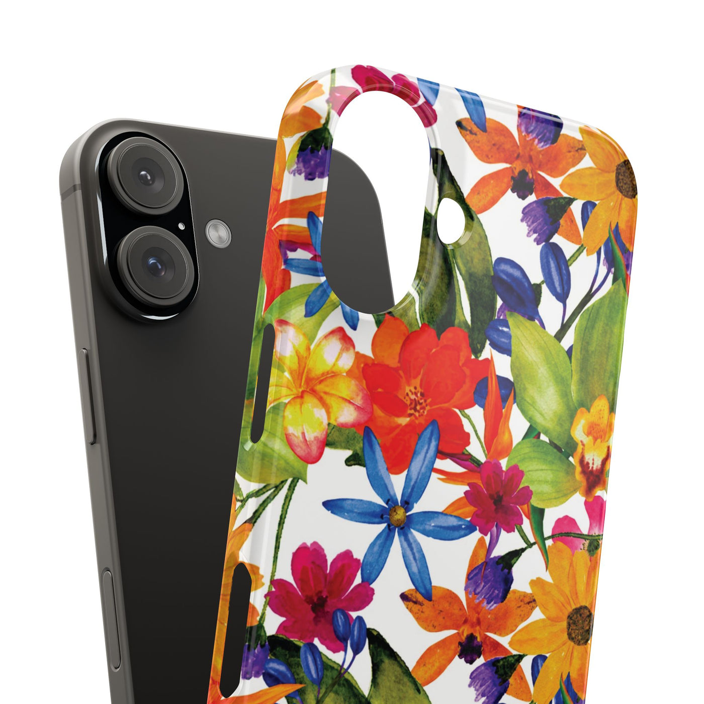 Slim Spring Flowers Gift for Her Cute Phone Cases for Iphone 16 Pro Max | iPhone 15 Case | iPhone 15 Pro Max Case, Iphone 14, 13, 12, 11, 10, 8, 7 - Studio40ParkLane