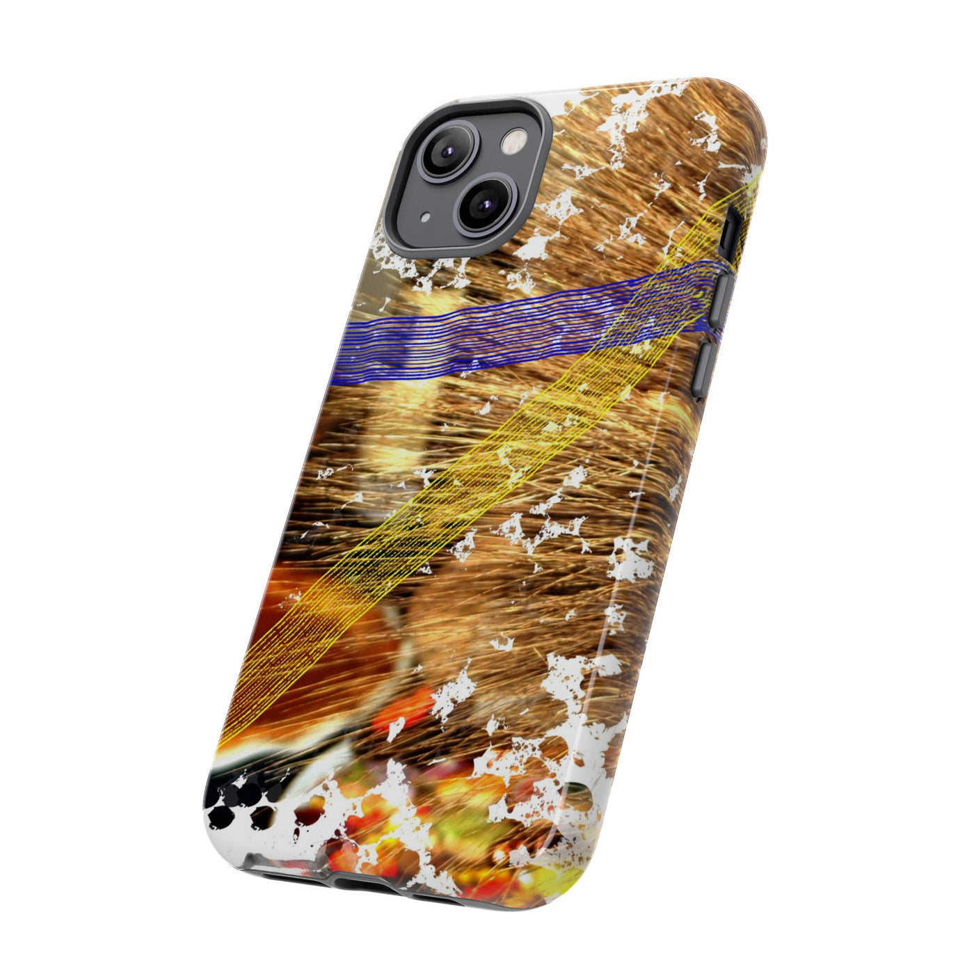 Impact Resistant, Pecan Pie Abstract, Cute Phone Cases for Samsung S24, S23, S22, S21, IPhone 15 pro Iphone 14 pro Iphone 13 IPhone 12 Iphone 11