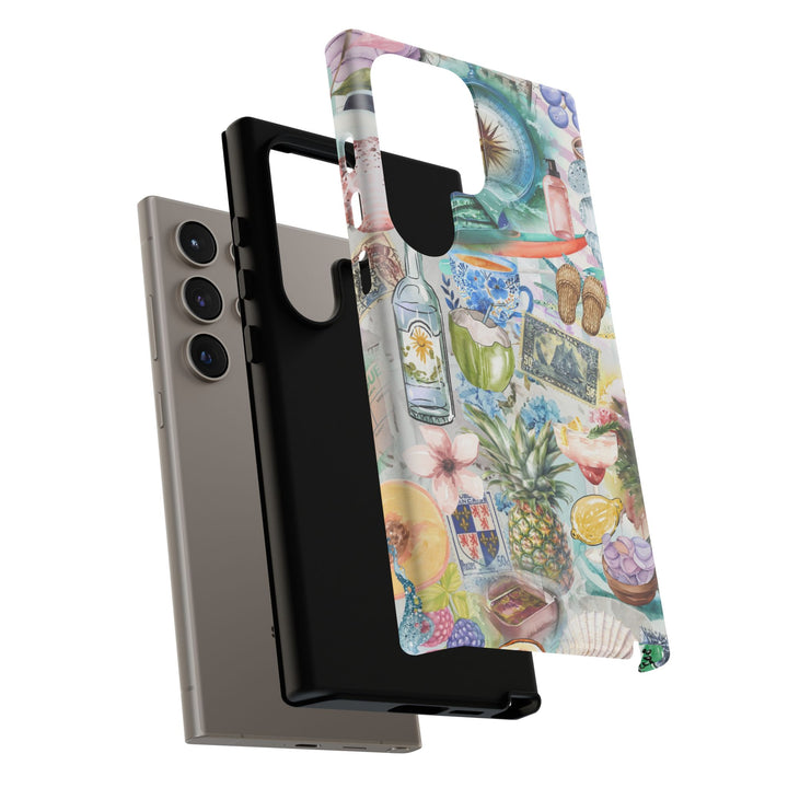 Impact Resistant, Travel Coquette Collage, Cute Phone Cases for Samsung S24, S23, S22, S21, IPhone 15 pro Iphone 14 pro Iphone 13 IPhone 12 Iphone 11 - Studio40ParkLane