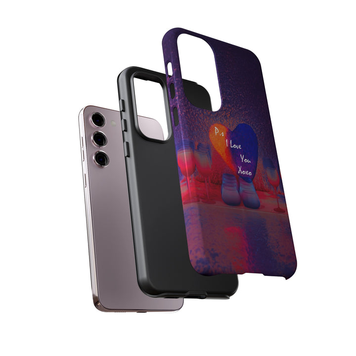 Cute Samsung Case | Cool Iphone Case | PS I love You - Heart, Samsung S24, S23, S22, S21, IPhone 15 Case | Iphone 14 Case, Iphone 13 Case - Studio40ParkLane