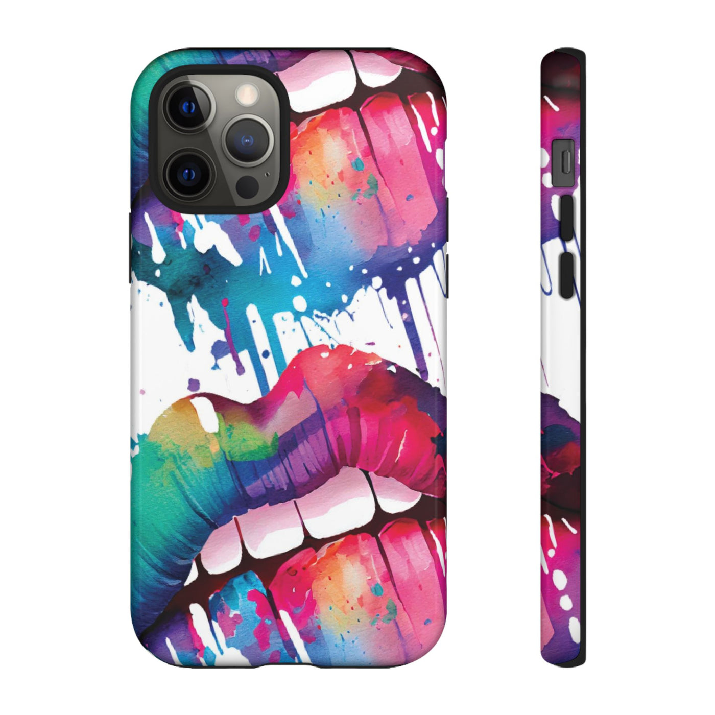 Impact Resistant, Simply Smile Lips, Cute Phone Cases for Samsung S24, S23, S22, S21, IPhone 15 pro Iphone 14 pro Iphone 13 IPhone 12 Iphone 11