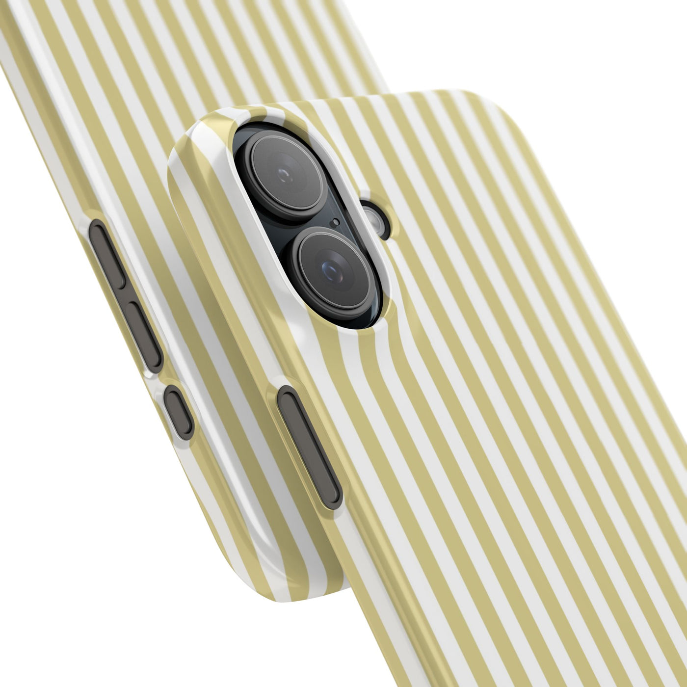 Slim Soft Yellow Striped Cute Phone Case for Iphone 16 - | iPhone 15 Pro Max Case | iPhone 14 Case Iphone 13 12 11 10 9 8 7 XS Gift for Her - Studio40ParkLane