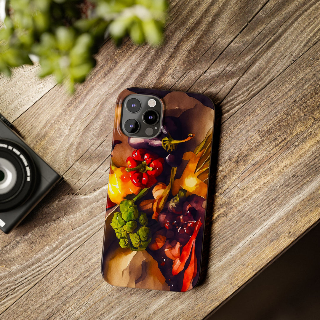 Slim Fall Farm Vegetables Cute Phone Cases for Iphone | iPhone 15 Case | iPhone 15 Pro Max Case, Iphone 14, Iphone 14 Pro Max, Iphone 13 - Studio40ParkLane