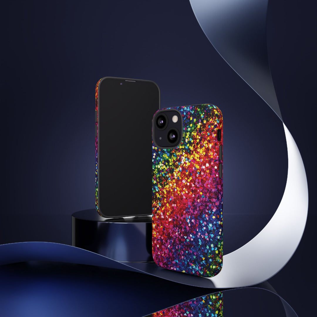 Premium Tough Muted Non - Glitter Color Composition Cute Phone Case, for IPhone 16 pro Max | Iphone 15, Iphone 14, 13, Samsung Galaxy S25, S24 - Studio40ParkLane
