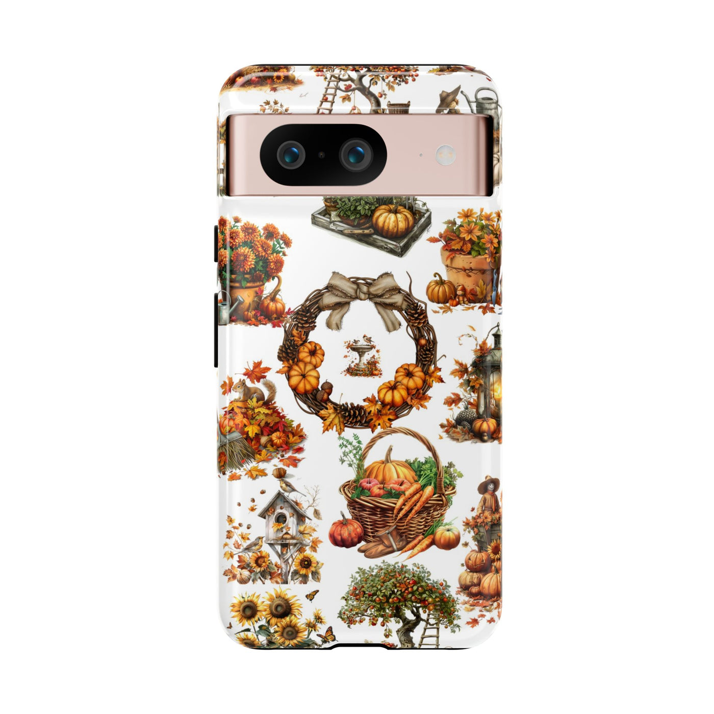 Impact Resistant, Fall Leaves Collage, Cute Phone Cases for Samsung S24, S23, S22, S21, IPhone 15 pro Iphone 14 pro Iphone 13 IPhone 12 Iphone 11