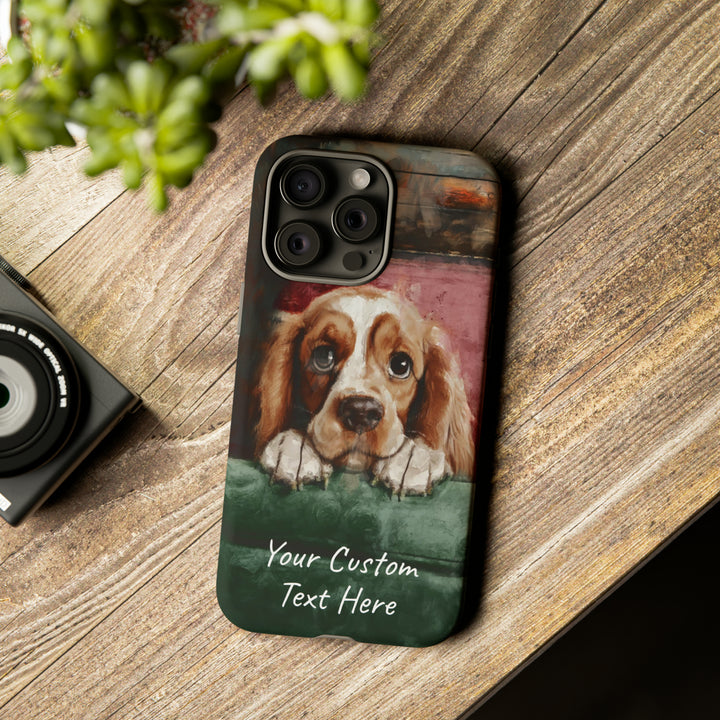 Personalize this Cute IPhone Case | Cocker Spaniel iPhone Case, iPhone 15 Case | iPhone 15 Case, Iphone 14 Case, Iphone 14 Pro Max Case - Studio40ParkLane