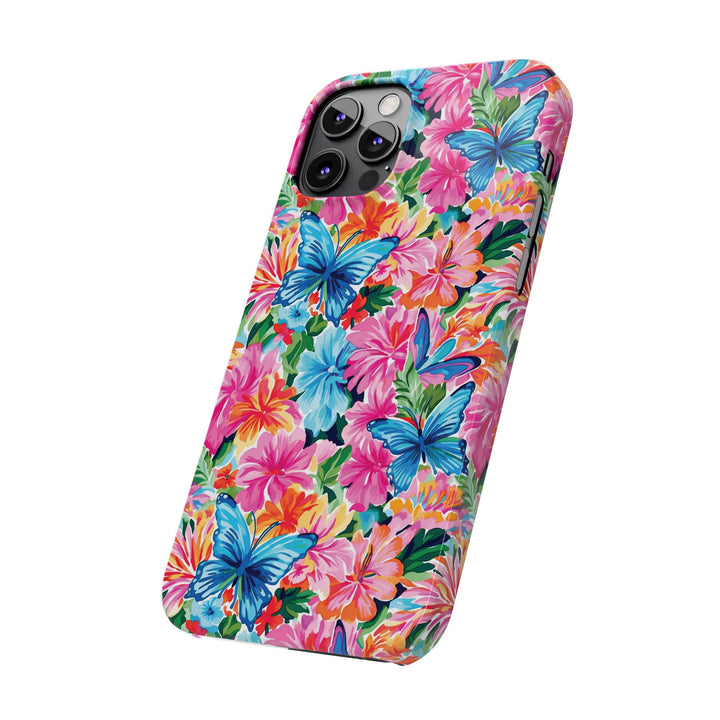 Slim Butterflies Flowers Gift for Her Cute Phone Cases for Iphone 16 Pro Max | iPhone 15 Case | iPhone 15 Pro Max Case, Iphone 14, 13, 12, 11, 10, 8, 7 - Studio40ParkLane
