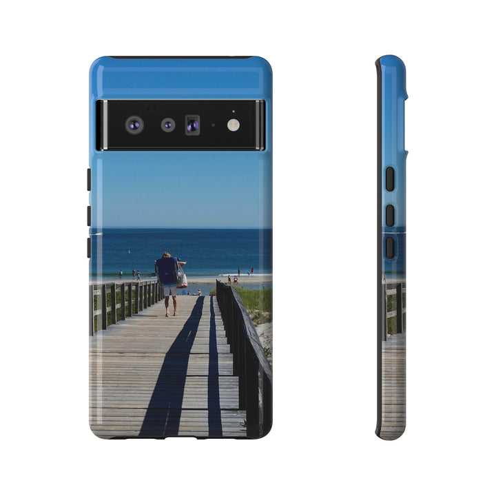 Cute Samsung Case | Cool Iphone Case | Summer Beach Walk, Samsung S24, S23, S22, S21, IPhone 15 Case | Iphone 14 Case, Iphone 13 Case - Studio40ParkLane