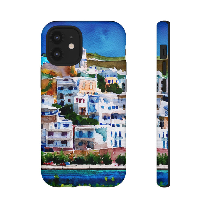 Impact Resistant, Greece House, Cute Phone Cases for Samsung S24, S23, S22, S21, IPhone 15 pro Iphone 14 pro Iphone 13 IPhone 12 Iphone 11 - Studio40ParkLane