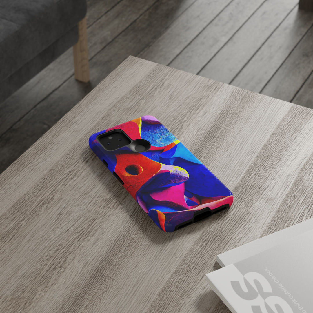 Impact Resistant, Abstract Shapes, Cute Phone Cases for Samsung S24, S23, S22, S21, IPhone 15 pro Iphone 14 pro Iphone 13 IPhone 12 Iphone 11 - Studio40ParkLane