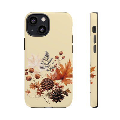 Fall Leaves Foliage Cute Phone Case for, Samsung Galaxy S24, S23, S22, S21, IPhone 16 Case | Iphone 15, Iphone 14, IPhone 13 Case Mom Dad Gift