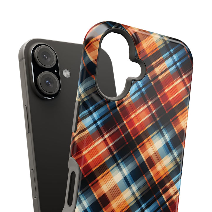 Checkered Plaid Magsafe Gift for Her Cute Phone Case for Iphone, | iPhone 16 | iPhone 15 Pro Max, Iphone 14 Pro Max, 13 12 11 10 9 8 7 - Studio40ParkLane