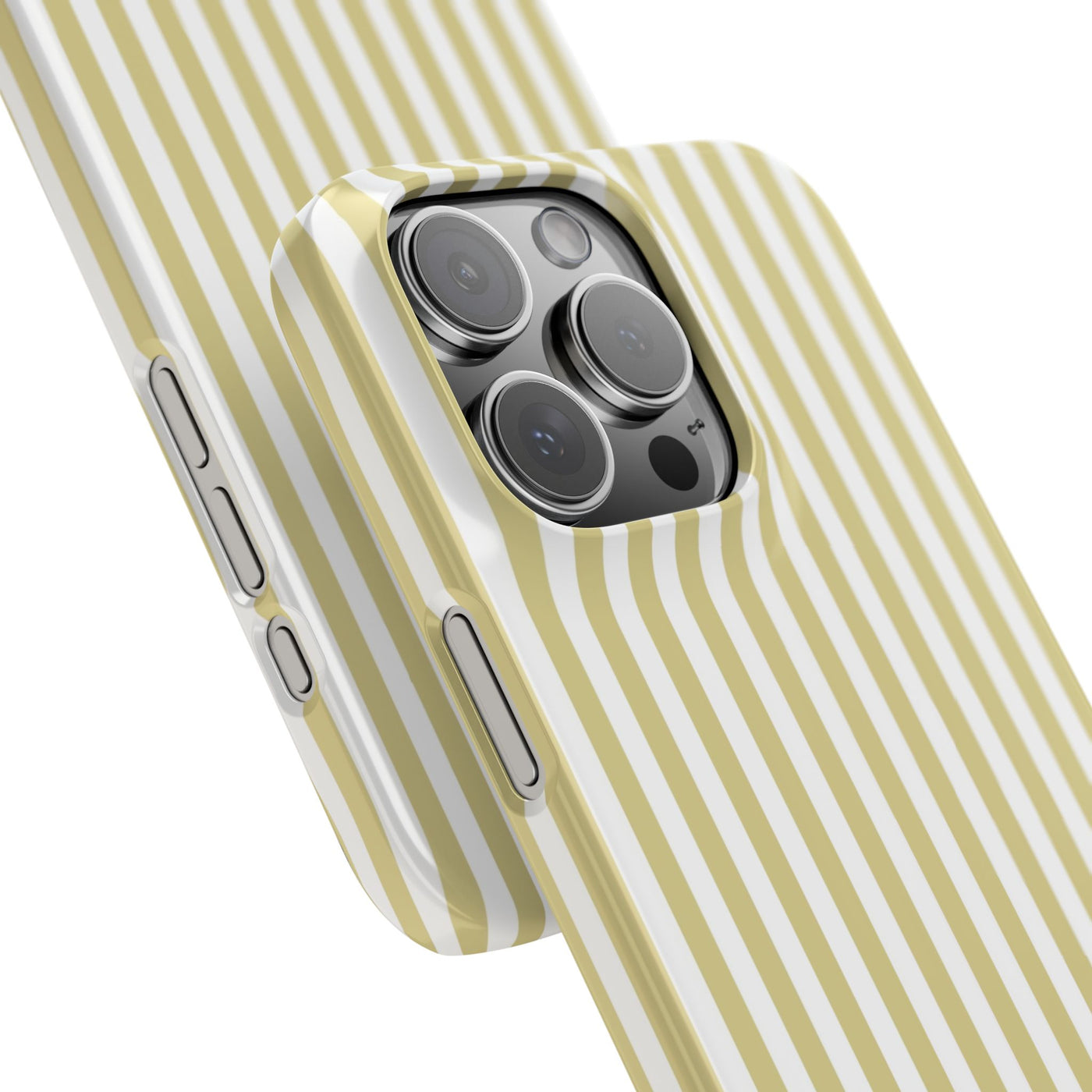 Slim Soft Yellow Striped Cute Phone Case for Iphone 16 - | iPhone 15 Pro Max Case | iPhone 14 Case Iphone 13 12 11 10 9 8 7 XS Gift for Her - Studio40ParkLane