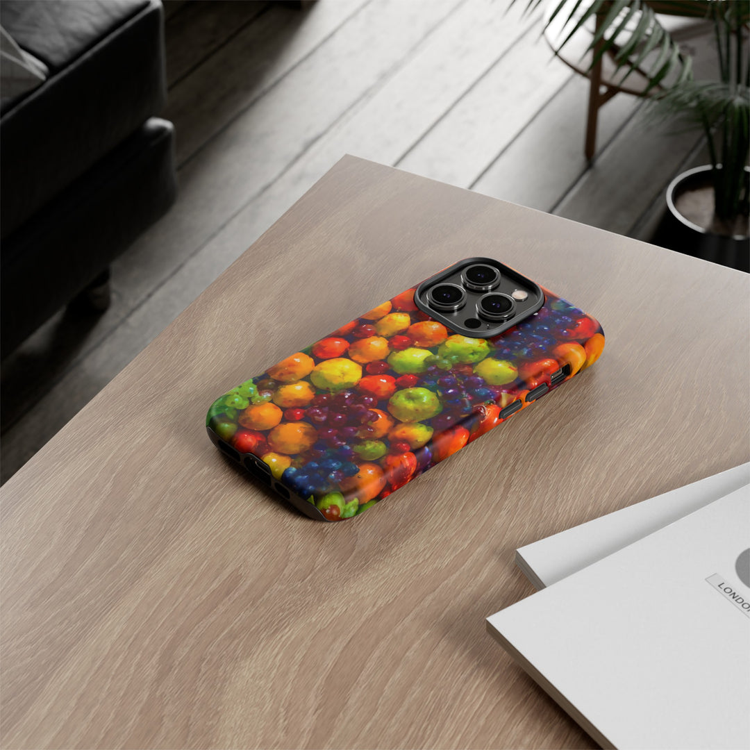 Impact Resistant, Fall Fruit, Cute Phone Cases for Samsung S24, S23, S22, S21, IPhone 15 pro Iphone 14 pro Iphone 13 IPhone 12 Iphone 11 - Studio40ParkLane