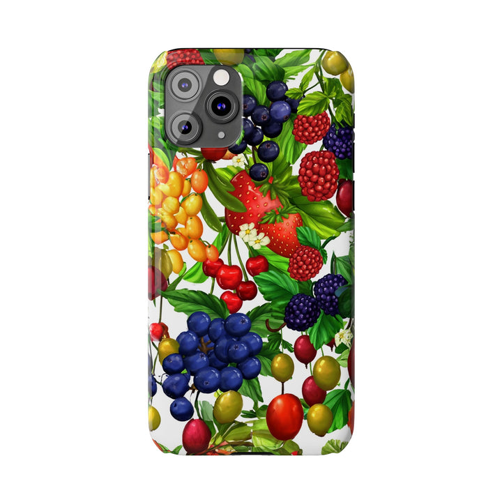 Slim Cute Phone Cases for Iphone - | iPhone 15 Case | iPhone 15 Pro Max Case, Iphone 14 Case, Iphone 14 Pro Max, Iphone 13, Summer Mixed Fruit - Studio40ParkLane