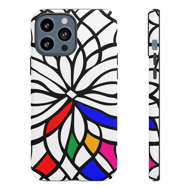 Impact Resistant, Colored Mosaic, Cute Phone Cases for Samsung S24, S23, S22, S21, IPhone 15 pro Iphone 14 pro Iphone 13 IPhone 12 Iphone 11 - Studio40ParkLane