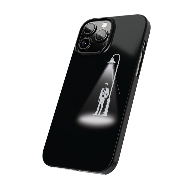 Slim Mystery Man Spotlight Gift for Her Cute Phone Cases for Iphone 16 Pro Max | iPhone 15 Case | iPhone 15 Pro Max Case, Iphone 14, 13, 12, 11, 10, 8, 7 - Studio40ParkLane
