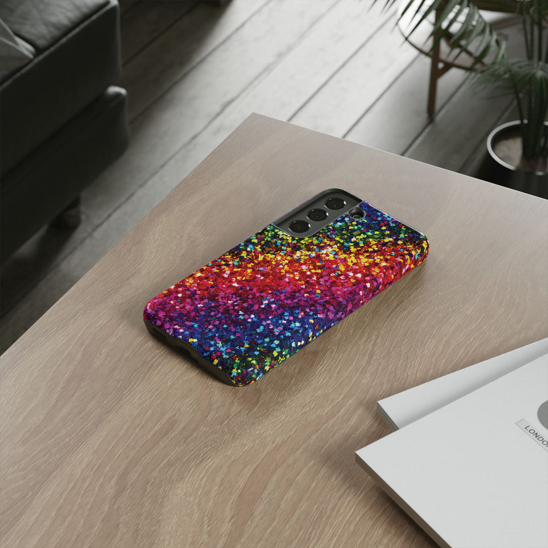 Premium Tough Muted Non - Glitter Color Composition Cute Phone Case, for IPhone 16 pro Max | Iphone 15, Iphone 14, 13, Samsung Galaxy S25, S24 - Studio40ParkLane