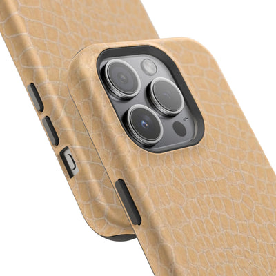 Non Leather Beige Color Pattern Magsafe Cute Phone Case for Iphone Gift for Her,  | iPhone 15 Case | iPhone 15 Pro Max Case, Iphone 14, Iphone 14 Pro Max, Iphone 13, Iphone 16