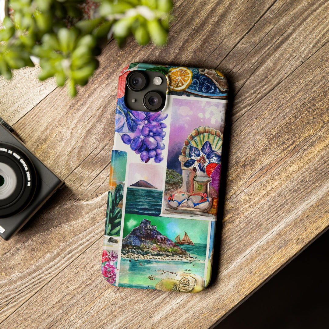 Slim Travel Coquette Collage Cute Phone Cases for Iphone | iPhone 15 Case | iPhone 15 Pro Max Case, Iphone 14, Iphone 14 Pro Max, Iphone 13 - Studio40ParkLane