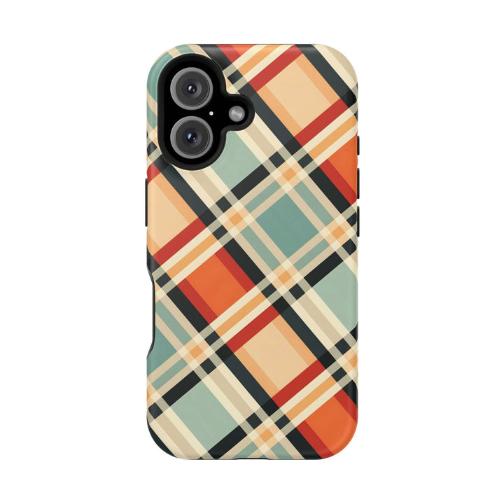 Checkered Plaid Magsafe Gift for Her Cute Phone Case for Iphone, | iPhone 16 | iPhone 15 Pro Max, Iphone 14 Pro Max, 13 12 11 10 9 8 7 - Studio40ParkLane