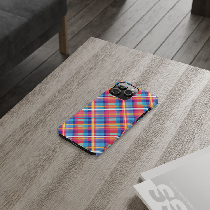 Slim Checkered Plaid Gift for Her Cute Phone Cases for Iphone 16 Pro Max | iPhone 15 Case | iPhone 15 Pro Max Case, Iphone 14, 13, 12, 11, 10, 8, 7 - Studio40ParkLane