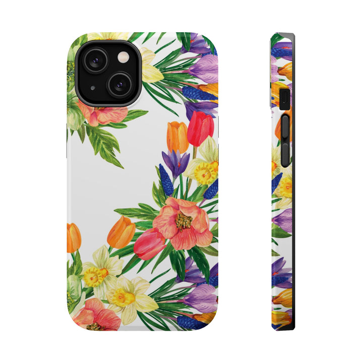 Spring Flowers Magsafe Cute Phone Case for Iphone Gift for Her, iPhone 16 Case iPhone 15 Pro Max Case, Iphone 14, Iphone 14 Pro Max, 13, 12 - Studio40ParkLane