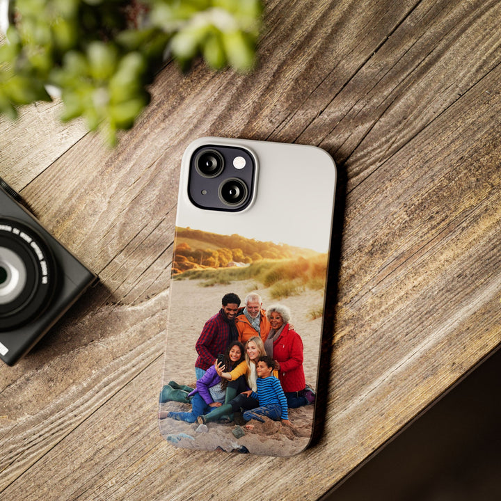 Slim Custom Personalized Family Photo Phone Cases for Iphone 16 | iPhone 15 Case | iPhone 15 Pro Max Case, Iphone 14, Iphone 14 Pro Max, Iphone 13, Slim - Studio40ParkLane