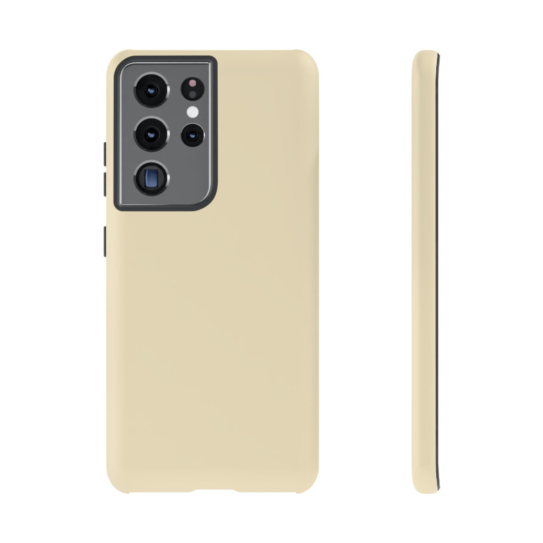 Premium Tough Pale Yellow Gift for Her Cute Phone Cases for Samsung S25 S24, S23, S22, S21, Iphone, 16, 15, 14, 13 Pro Max Ultra - Studio40ParkLane