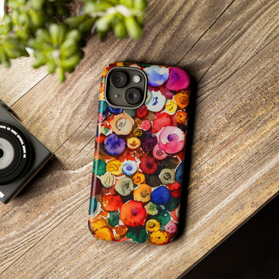 Impact Resistant, Fall Colors Buttons, Cute Phone Cases for Samsung S24, S23, S22, S21, IPhone 15 pro Iphone 14 pro Iphone 13 IPhone 12 Iphone 11