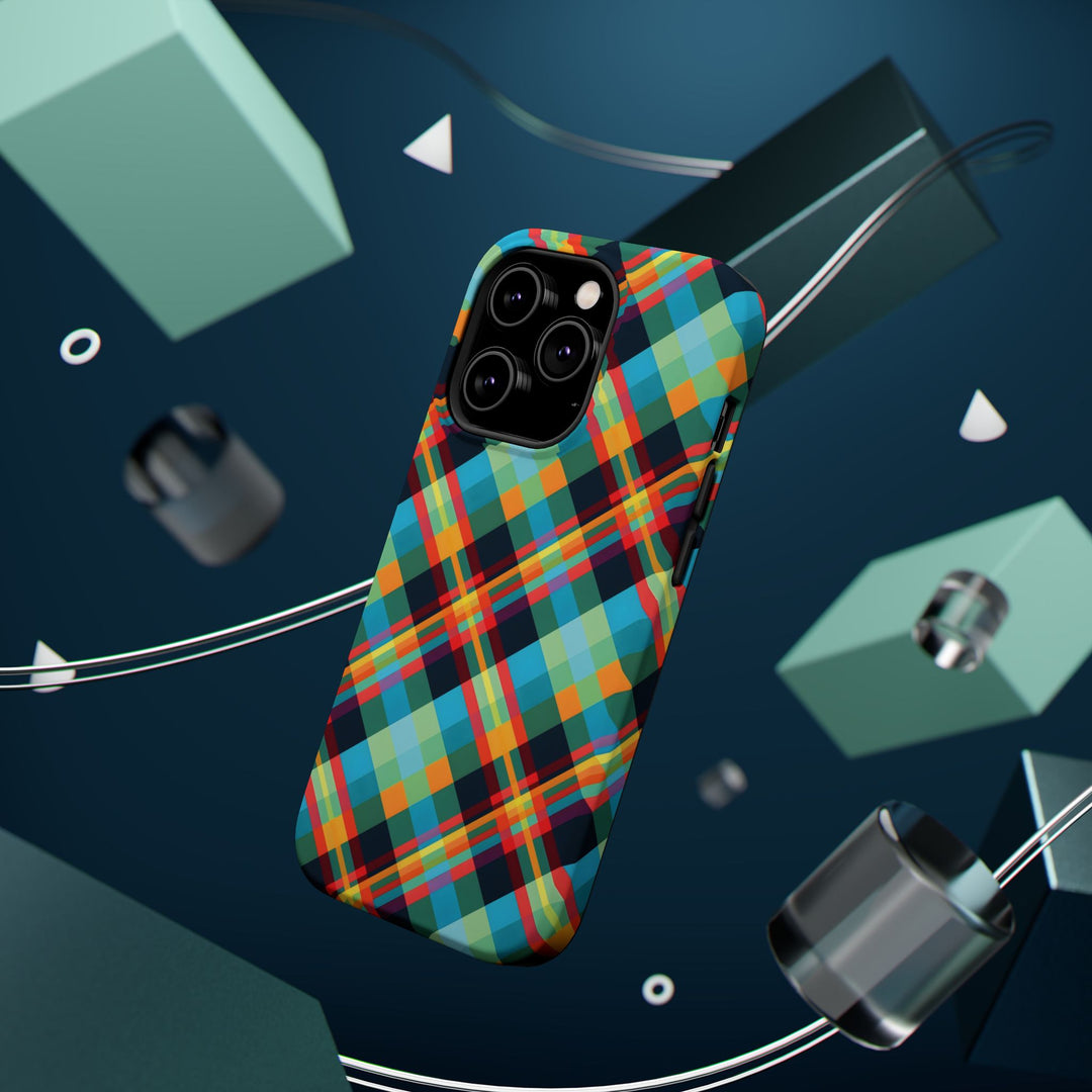 Checkered Plaid Magsafe Gift for Her Cute Phone Case for Iphone, | iPhone 16 | iPhone 15 Pro Max, Iphone 14 Pro Max, 13 12 11 10 9 8 7 - Studio40ParkLane