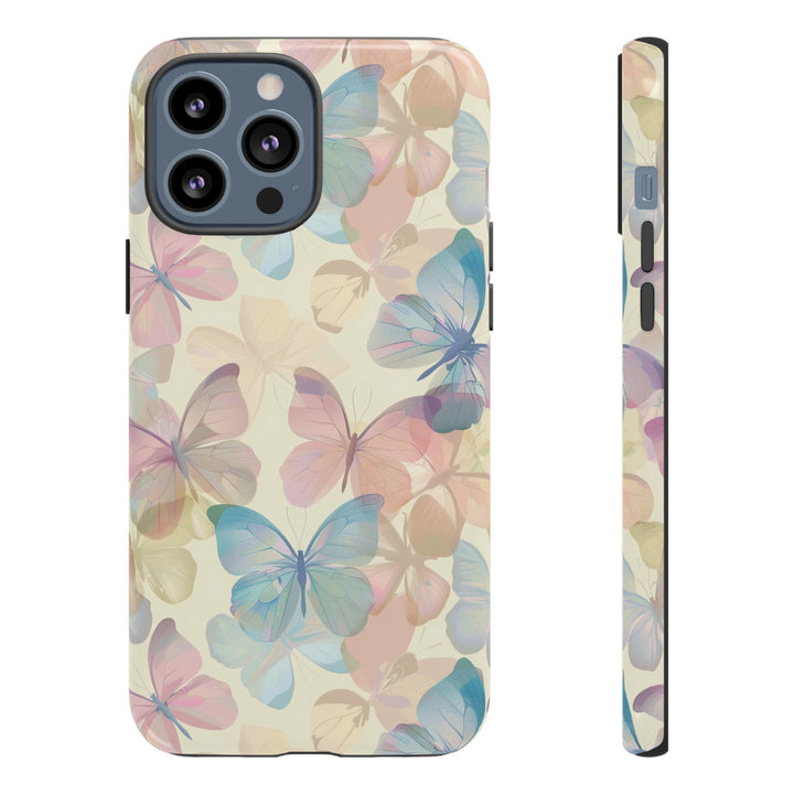 Cute Samsung Case | Cool Iphone Case | Summer Pastel Butterflies, Samsung S24, S23, S22, S21, IPhone 15 Case | Iphone 14 Case, Iphone 13 Case - Studio40ParkLane