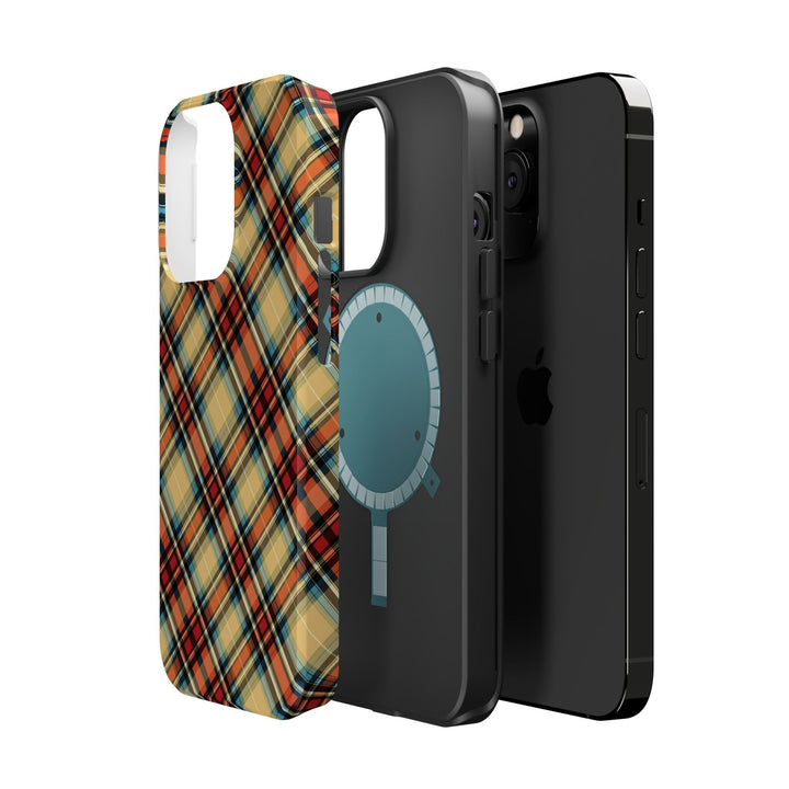 Checkered Plaid Magsafe Gift for Her Cute Phone Case for Iphone, | iPhone 16 | iPhone 15 Pro Max, Iphone 14 Pro Max, 13 12 11 10 9 8 7 - Studio40ParkLane